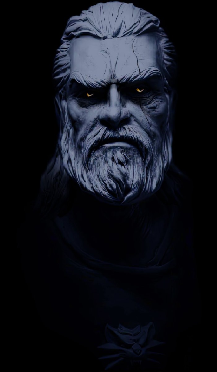 Santa-Witcher🎄fan sculpting by Mark Zhirov #TheWitcher