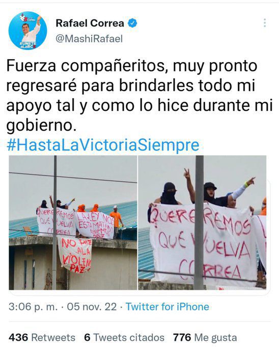 yeremibeth's tweet photo. Persecución a la prensa Se acosó y persiguió a la prensa independiente, vulnerando los derechos humanos. #ELPLANDECORREA https://t.co/RavrNjaSGO