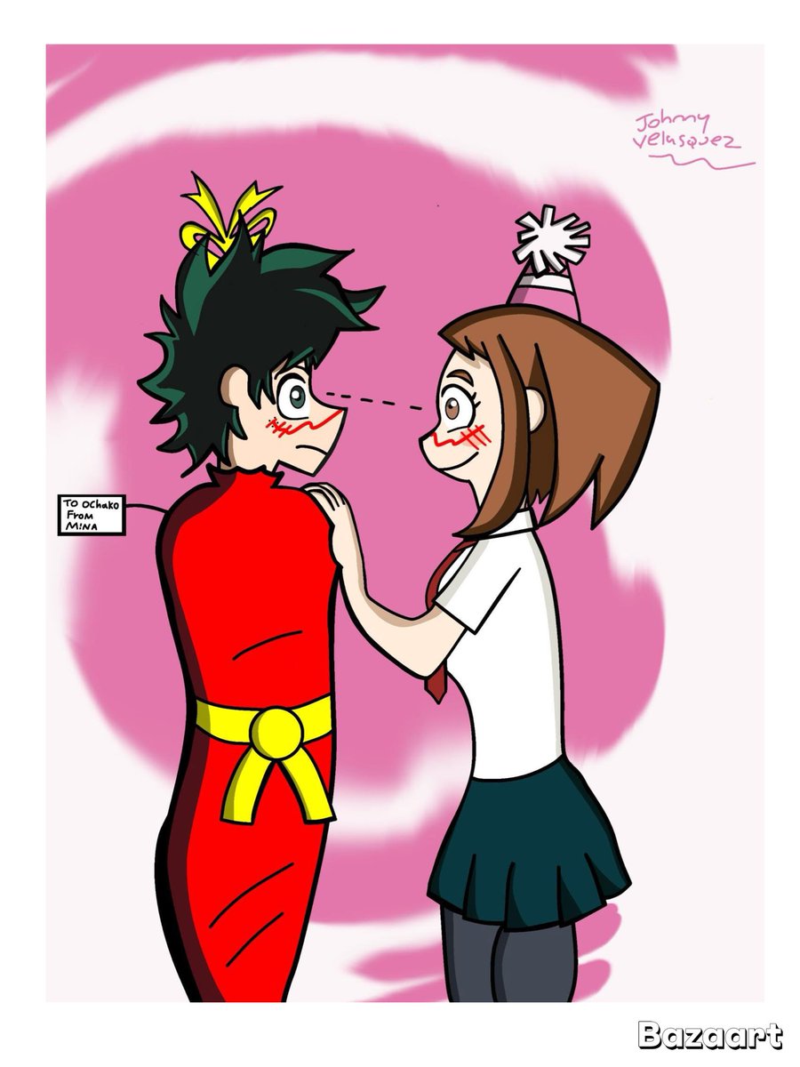 Johnnygalaxyst1's tweet photo. Happy birthday ochako #myheroacademia #deku #Ochako #Uraraka #OchakoUraraka #dekuandochako #anime #cartoonist #cartoonistinstagram #Artistwithautism #ship #love #IzuOcha #Izuku #Midoriya #midoriya #IzukuMidoriya #Uravity #izuochaisbestship https://t.co/GEJwTePniO