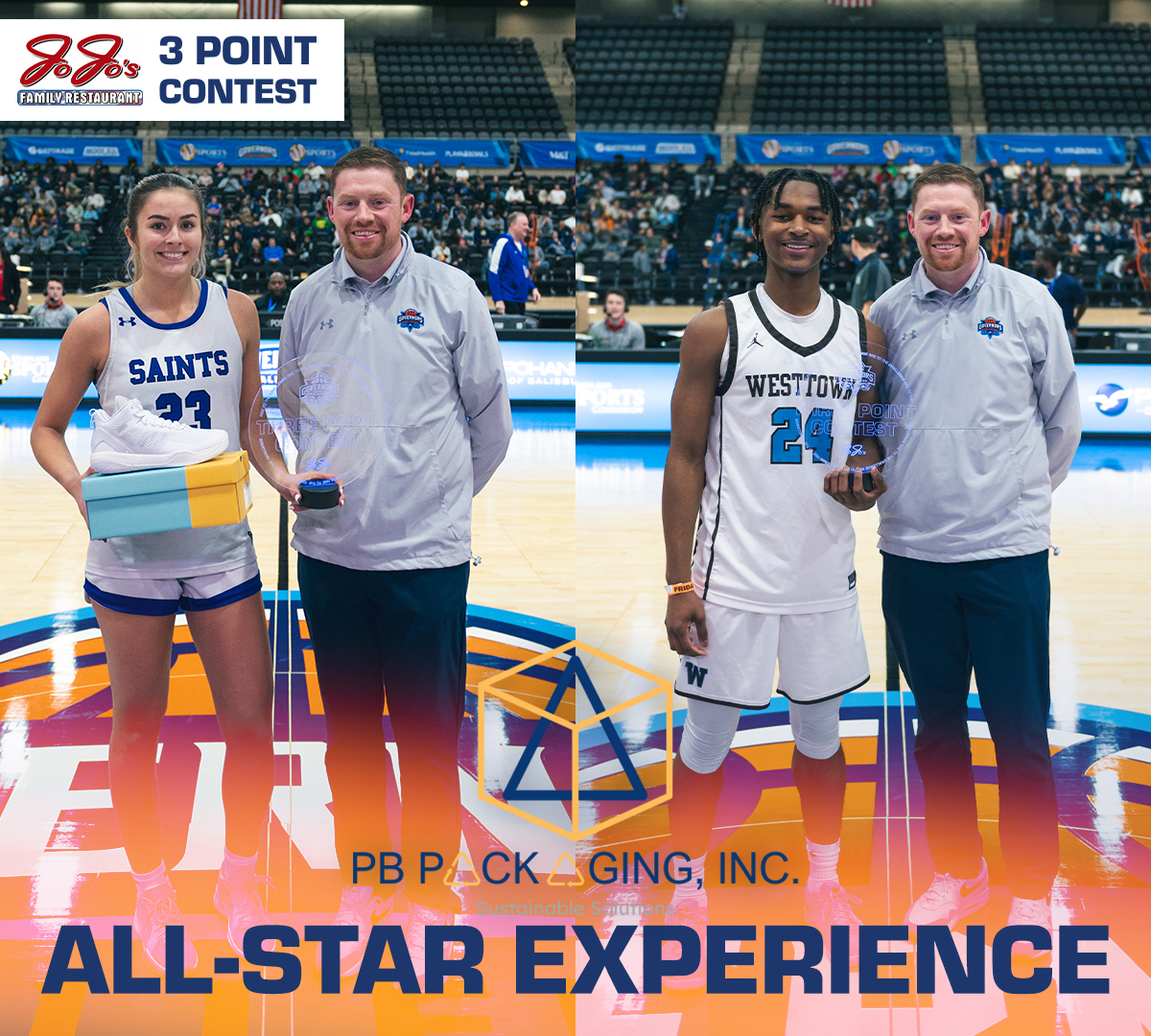PB Packaging All-Star Experience | JoJo's Family Restaurant 3 pt Contest winners round 1 👀 

#RiseToTheChallenge