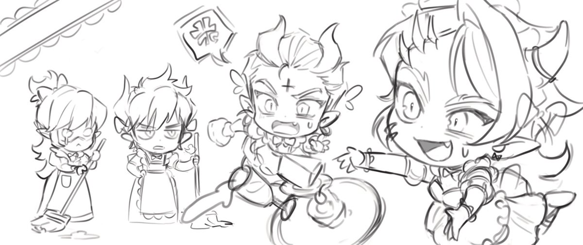 갤러리 보다가 협력했던 등신대랑 머그컵 러프 찾았다ㅋㅋ