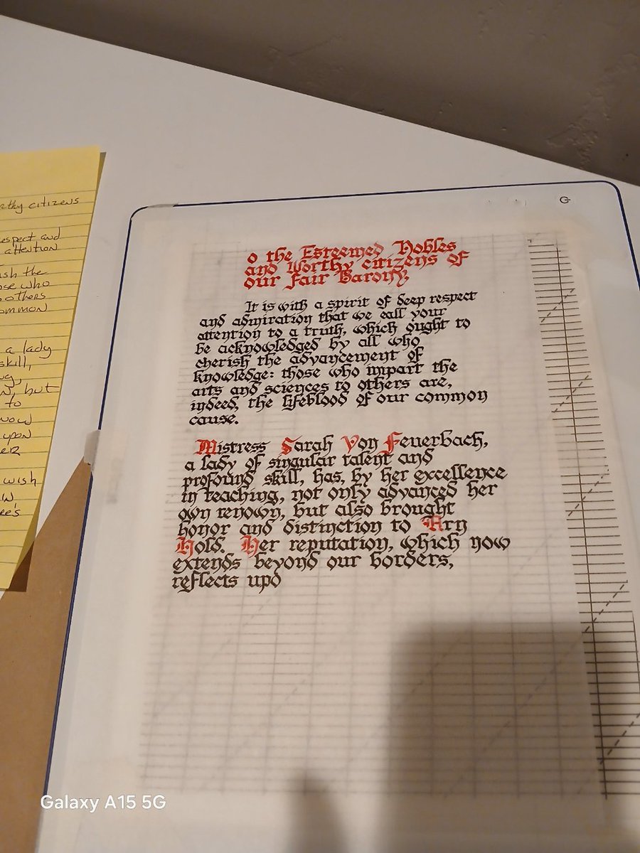 nearsys's tweet photo. I'm doing a #calligraphy project in glass and in ink. Once this is lettered (and I don't make any mistakes) I will add some gold leaf and other illumination. https://t.co/Rhp8rzX4U5