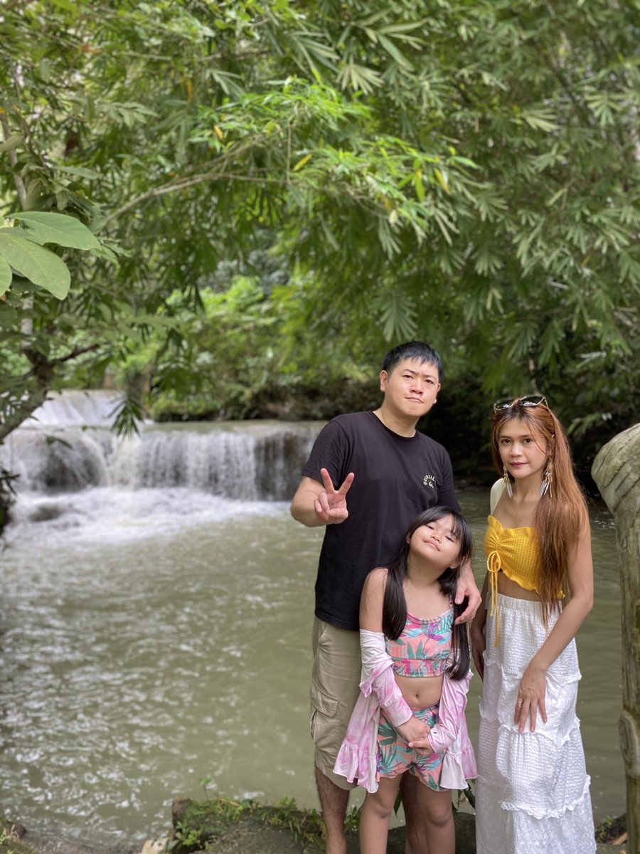 manilaktvmania's tweet image. 本来なら青緑色の川のはずなんだけど、昨日雨が降った影響で濁ってました(^_^;)

#samal
#haguimitfalls