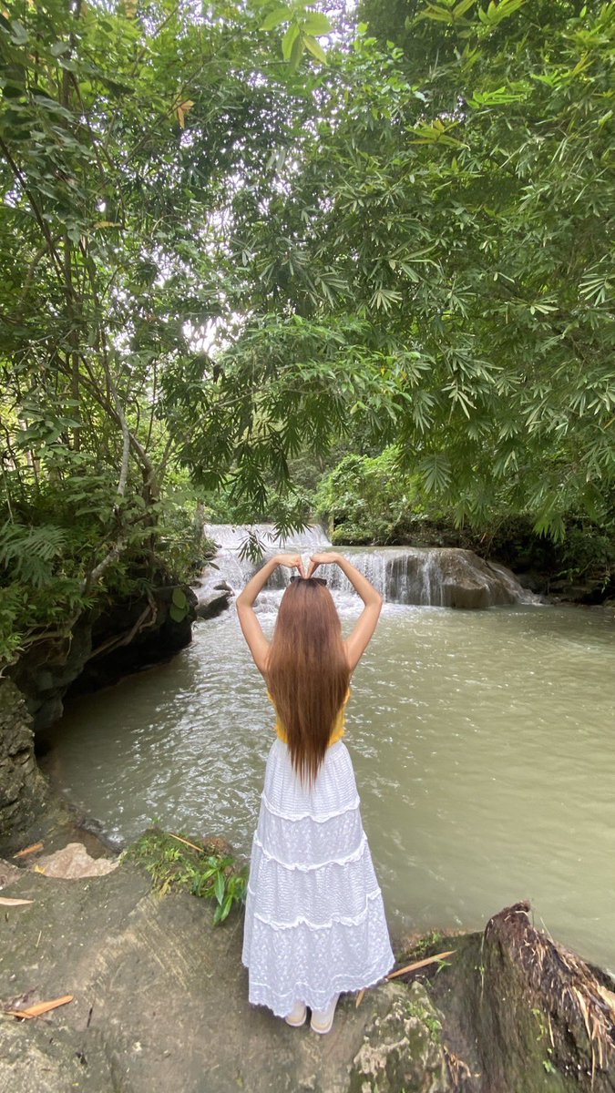 manilaktvmania's tweet image. 本来なら青緑色の川のはずなんだけど、昨日雨が降った影響で濁ってました(^_^;)

#samal
#haguimitfalls