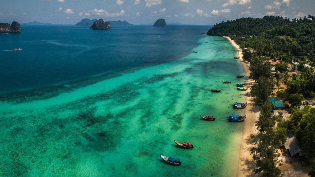AsiaKingTravel's tweet photo. Plongez dans un #séjourbalnéaire 2 jours 1 nuit à #Trang avec Grotte Émeraude, plages idylliques de Koh Kradan et snorkeling inoubliable à Koh Ngai et Koh Ma
#thailande #beach #beachdestination #voyage 
----------
https://t.co/P6QHskshaq https://t.co/0PQONFX58E