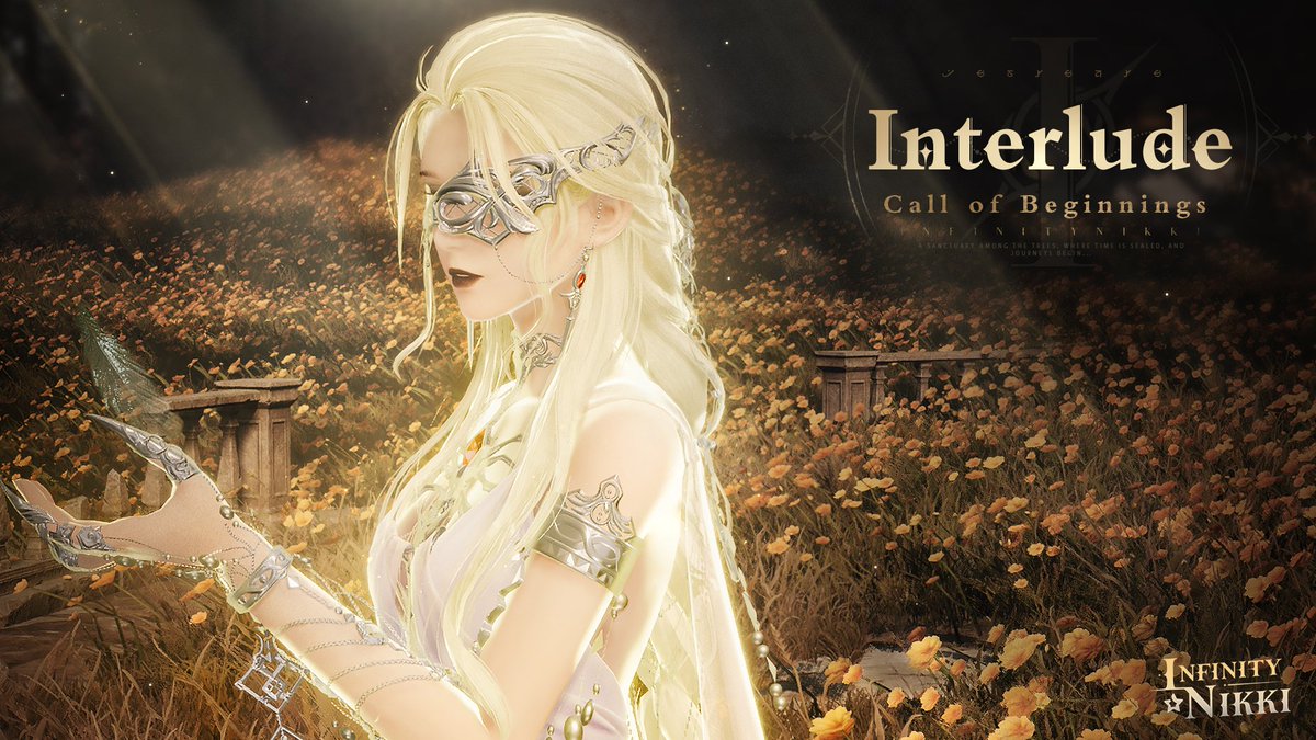 InfinityNikkiEN's tweet photo. Infinity Nikki Interlude: "Call of Beginnings" Coming Soon!

A sudden disturbance shakes the world, plunging Nikki into a coma once more. This time, everything seems to point to the Heart of Infinity. Guided by a mysterious call, Nikki returns to the place where it all began. There, she encounters Ena and receives a final gift from the god, acquiring a new Miracle Outfit.

※ Unlock nodes in the Heart of Infinity and complete "Call of Beginnings" to obtain the 5-star Miracle Outfit [Silvergale's Aria] sketch.

——
The Coziest Open-World Game
Infinity Nikki Available Now!
➤ Download Now: https://t.co/30AcRL0uSm
➤ Join us on Discord: https://t.co/QvZPw1gJOV
#InfinityNikki