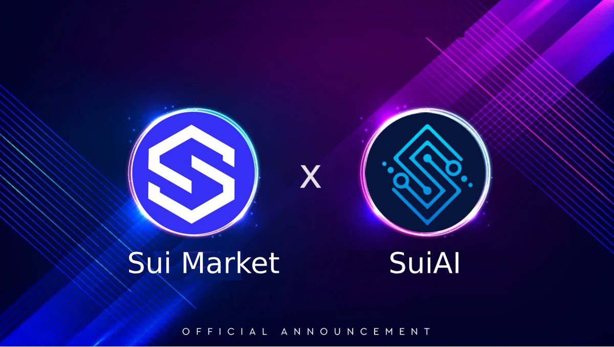 SuiAIFun's tweet photo. 🚨 Big news! 🚨

We're excited to announce a strategic partnership with @SuiMarketNet , the first market prediction platform on the Sui network! 🔮

🤝 This collaboration will bring massive benefits to both the @SuiAIFun  and @SuiMarketNet  communities.

Stay tuned for more updates! 👀✨
#SuAI #SuiMarket