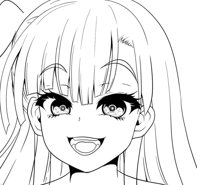 めちゃくちゃいい顔描けてる気がする 