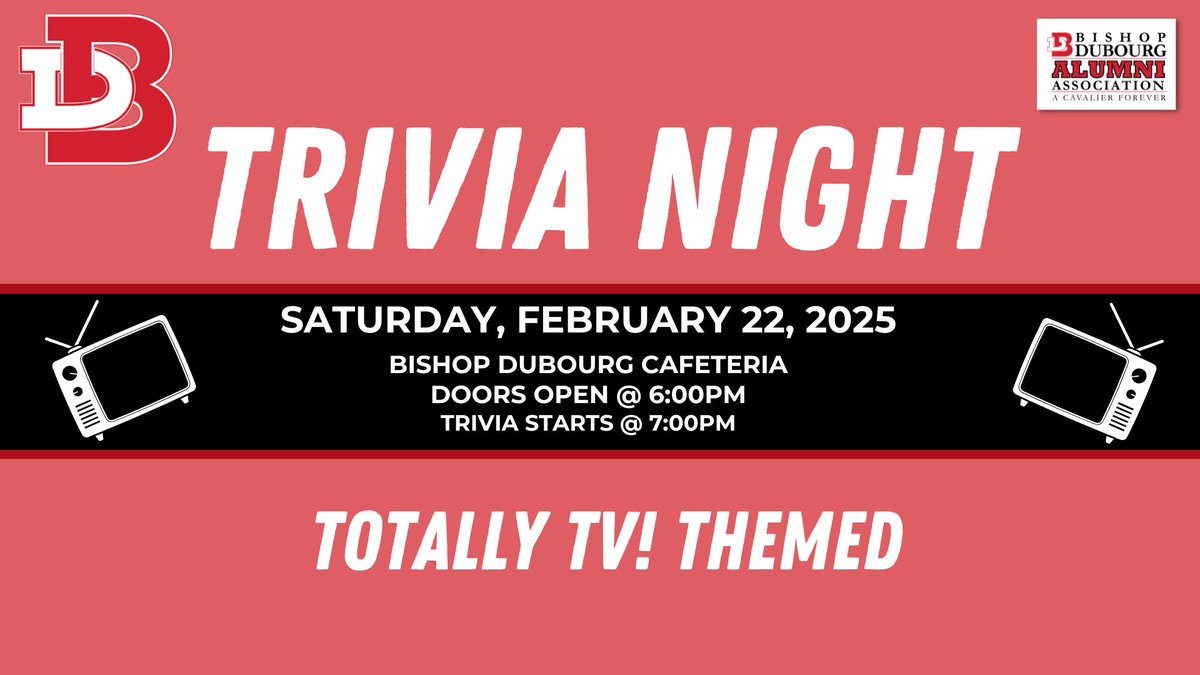 What milestone anniversary will DB be celebrating in 2025? What is Captain Stubing's first name on the TV show "The Love Boat"?
Did you get any or all of those answers? Regardless of that answer, join us at our Trivia Night!

bidpal.net/alumnitrivia25