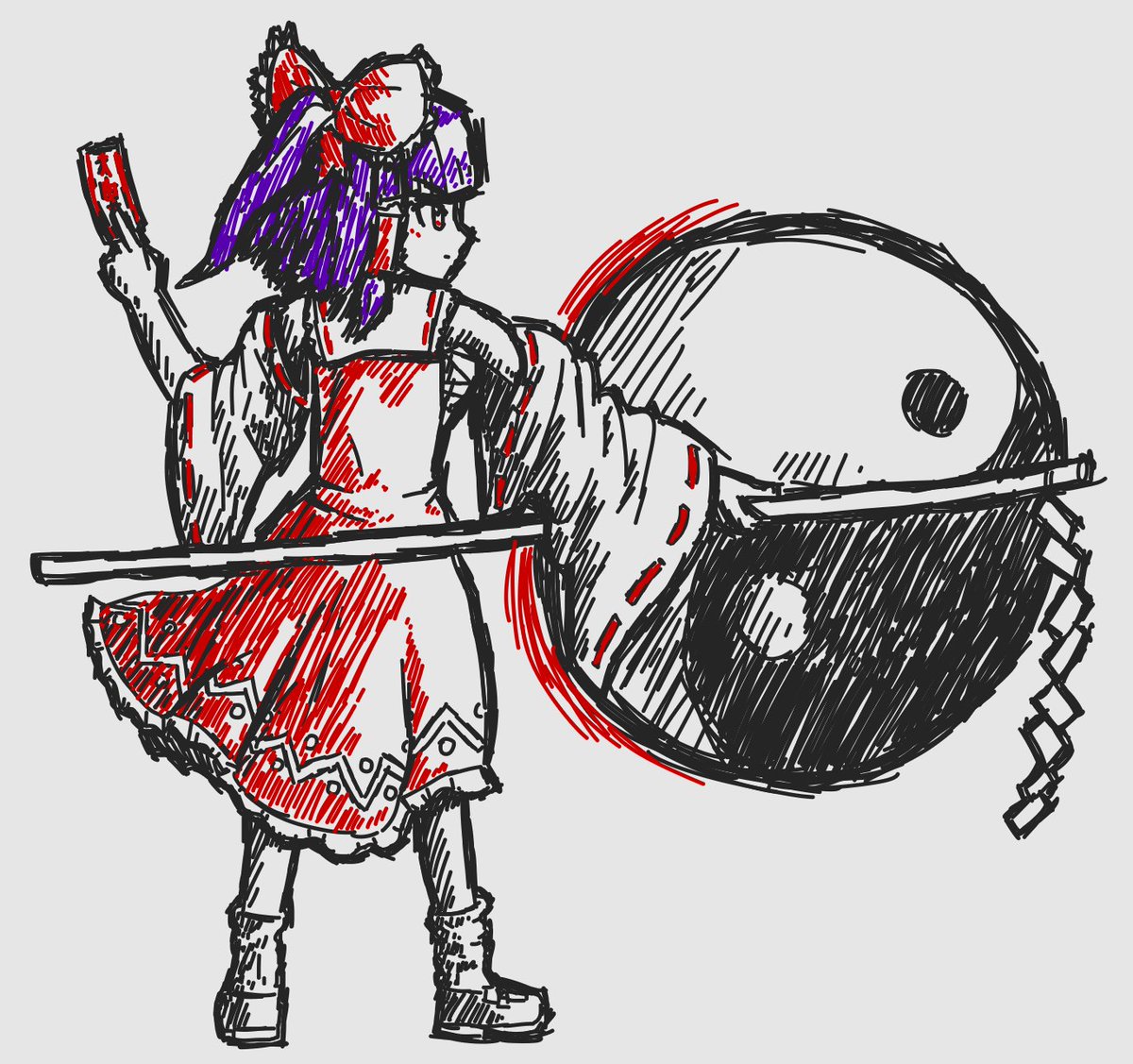 carbo3939's tweet photo. I could use this account

Reimu☯️
#touhou #touhouproject #東方Project https://t.co/cIVaQg7Wx1