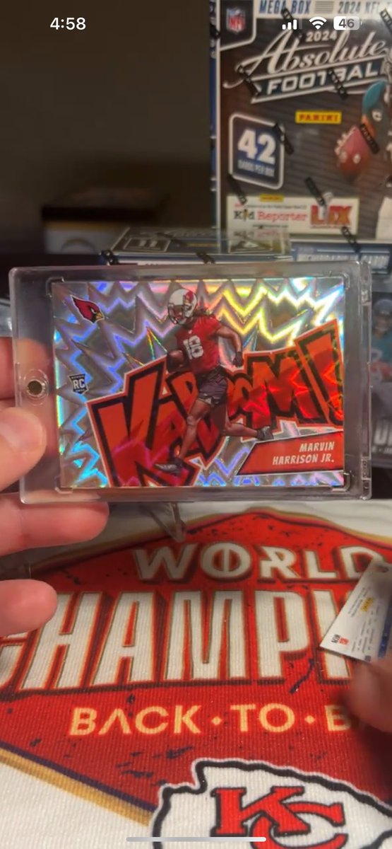 <a href="/CardPurchaser/">Card Purchaser</a> just hit this in a break to kick off the weekend. 💥💥💥 pulled by Hookemcards on whatnot.