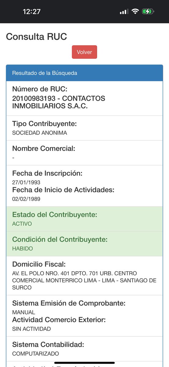 yhina896's tweet photo. He sido estafada por la que hago una denuncia pública a la empresa Contacto Inmobiliario SAC de ruc 20100983193, ya que vienen estafando con alquileres de airbnb. En redes sociales se promocionan como departamentos de lujo.

@RPPNoticias @exitosape @larepublica_pe @PoliciaPeru https://t.co/nnBvES69Oa