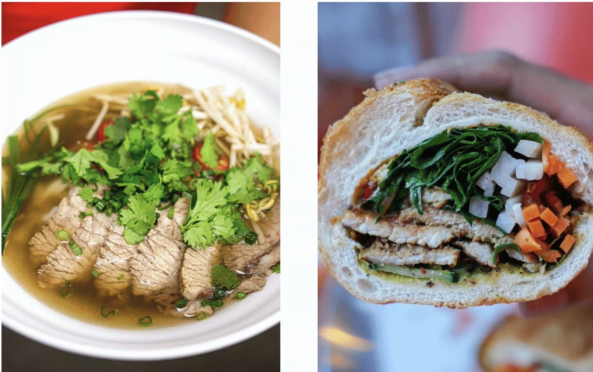 localmx_'s tweet photo. #ComeComoLocal Sobre la calle de Atlixco 155 en la colonia Condesa, se encuentra un pequeño local que se caracteriza por su color naranja y las luces neón. Hablamos de Saigoncito, un restaurante de comida vietnamita. https://t.co/YCwx8ujrYi https://t.co/lBL23r9BDf