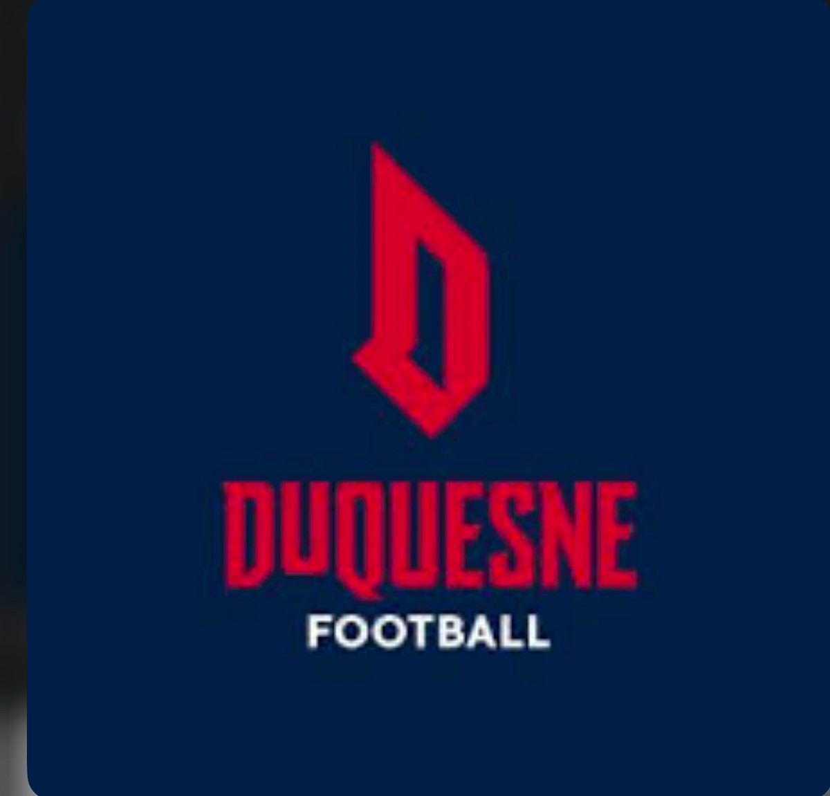 Blessed to receive offer from Duquesne