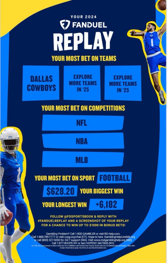imthatkidstatic's tweet photo. @FDSportsbook #FanDuelReplay https://t.co/w0xL6FMaZF