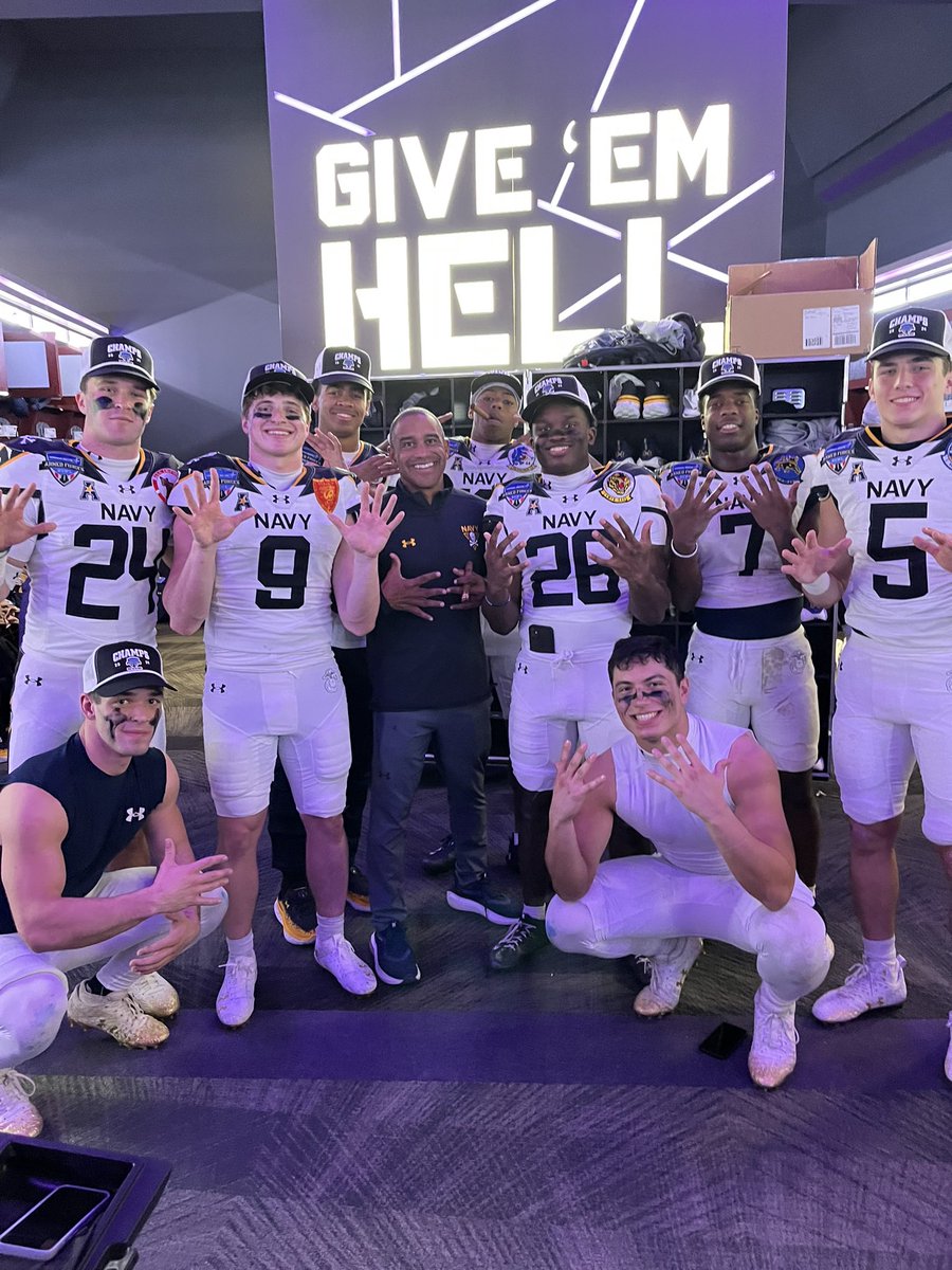 Winners win! It just means more! #GoNavy