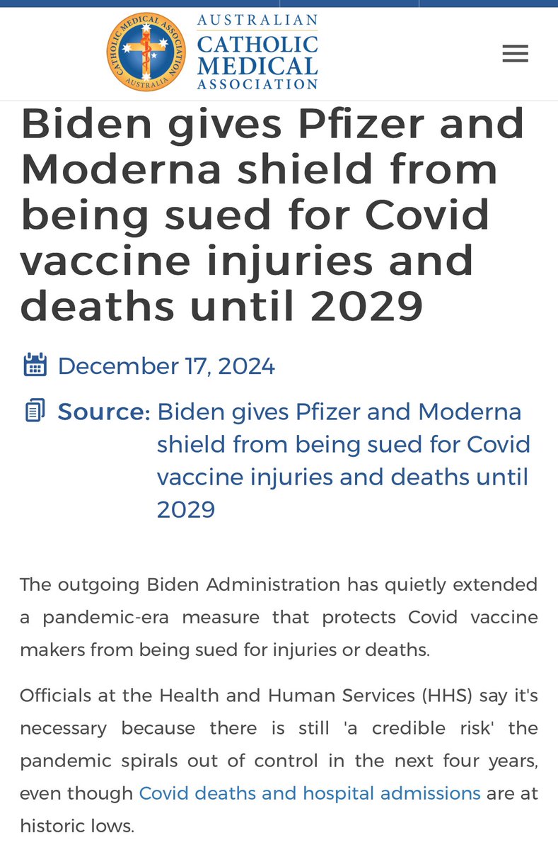 drdenwalker's tweet image. Nothing to see here: 
Big Ph@rma gets even more reason to cut corners and disregard safety regulations as BIDEN has made it that C0VID vaxxine Companies Can't be SUED for 4 MORE YEARS!

Biden has extended immunity from lawsuits for vaxxine injuries &amp;amp; deaths until 2029.

Still…