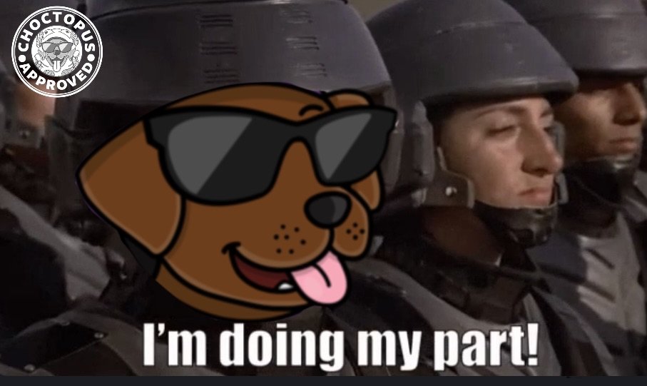 Ictoaus's tweet photo. @ChoctopusCrypto To the moon it flies,
Like Laika, chasing the stars,
But Choctopus pays. https://t.co/d9sMO2OaG9