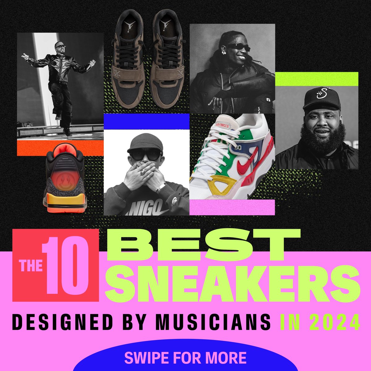 SomethingLightM's tweet photo. I wrote the very first Top 10 Sneakers list for Billboard ✍🏾👟

https://t.co/XO1J7Uq47z https://t.co/s5fLhnIB2O
