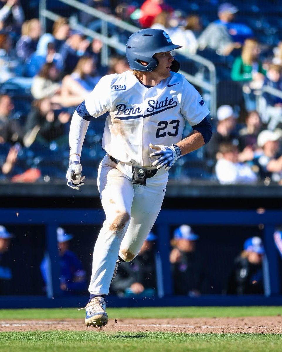 D1Baseball (@d1baseball) on Twitter photo .<a href="/BryceMolinaro/">Bryce Molinaro</a> returns to anchor the <a href="/PennStateBASE/">Penn State Baseball</a> lineup after hitting .329/.407/.560 with 13 doubles, 11 homers and 45 RBIs as a third-team all-conference selection last spring.
Although he's a bat-first prospect, heโs made considerable strides defensively at the hot corner. .<a href="/BryceMolinaro/">Bryce Molinaro</a> returns to anchor the <a href="/PennStateBASE/">Penn State Baseball</a> lineup after hitting .329/.407/.560 with 13 doubles, 11 homers and 45 RBIs as a third-team all-conference selection last spring.
Although he's a bat-first prospect, heโs made considerable strides defensively at the hot corner.
