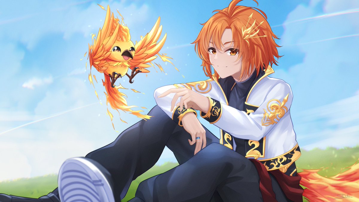 Internets down so stream cancelled
Anywho art again hihi

Illustration piece by 
<a href="/shiinochi/">しいのち | Shiinochi</a>
  c: