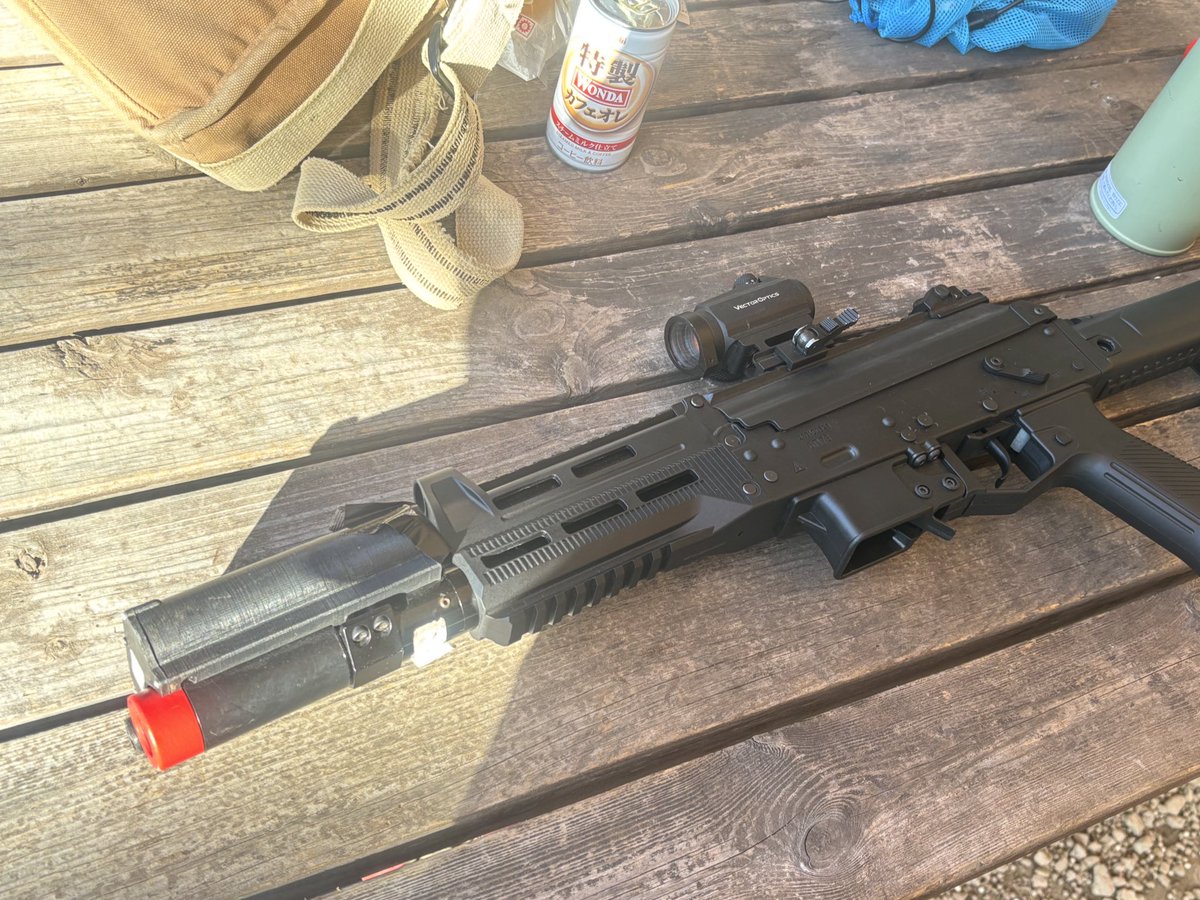 L2epmaHHmR2Pvxm's tweet image. 今日はファスガン定例会にきてます。
初めてなんで新鮮ですね。

#サバゲー
#ファスガン
#GERONIMO