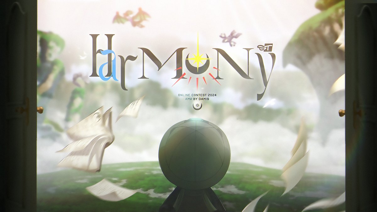 DamisAmv's tweet photo. New AMV !!  Harmony.
and my first top 1 for the Online Contest😊

thumbnail by @ceirin_  and @Nagi9134 ❤️‍🔥

https://t.co/o8OQCER699 https://t.co/zZoPGk9T50