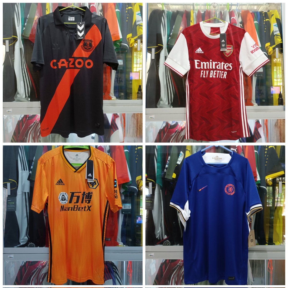 HadiBapux's tweet photo. #Jersey4Sale @Jerseyforum
Arsenal Chelsea Everton Manchester United Wolverhampton Size Medium-Large BNWT @ Rp.1.100.000
https://t.co/ULTuINt2qE https://t.co/fI9kyWYxAH