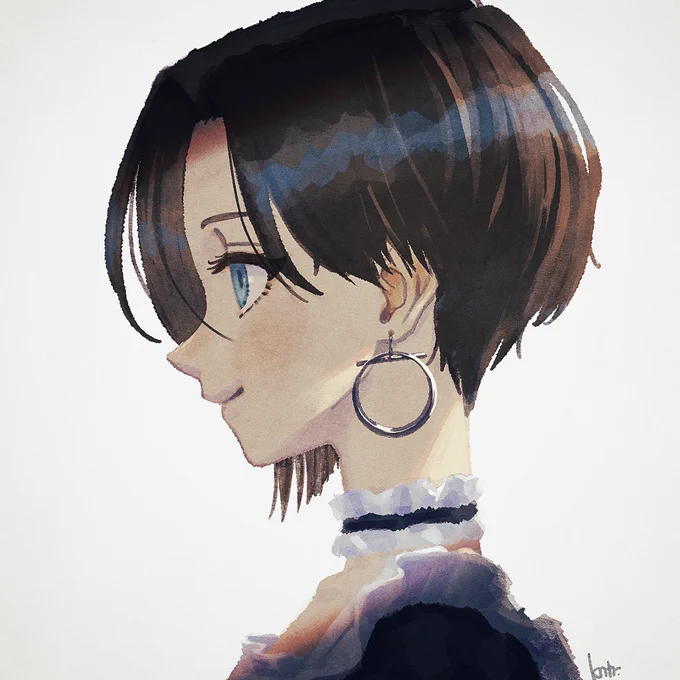 2024年描いた顔 