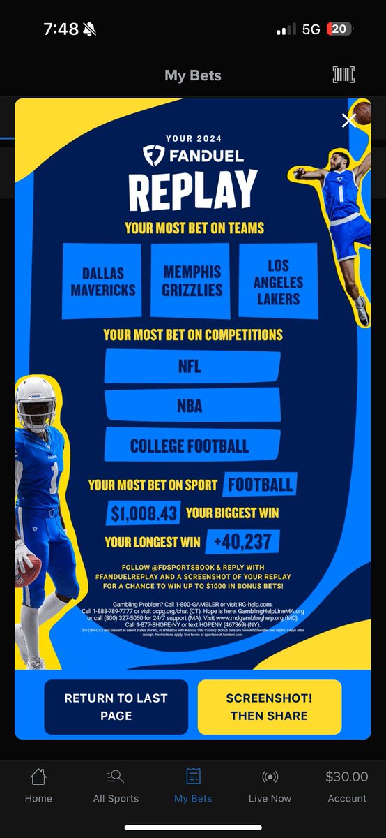luisolvera981's tweet photo. @FDSportsbook #FanDuelReplay https://t.co/x9nRTfxmkw