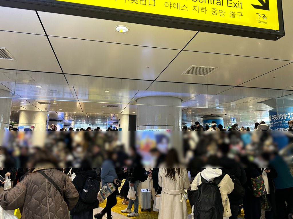 東海道・山陽新幹線、沿線火災で
一時遅延😅
運転再開しましたが、東京駅はカオス状態でした😱