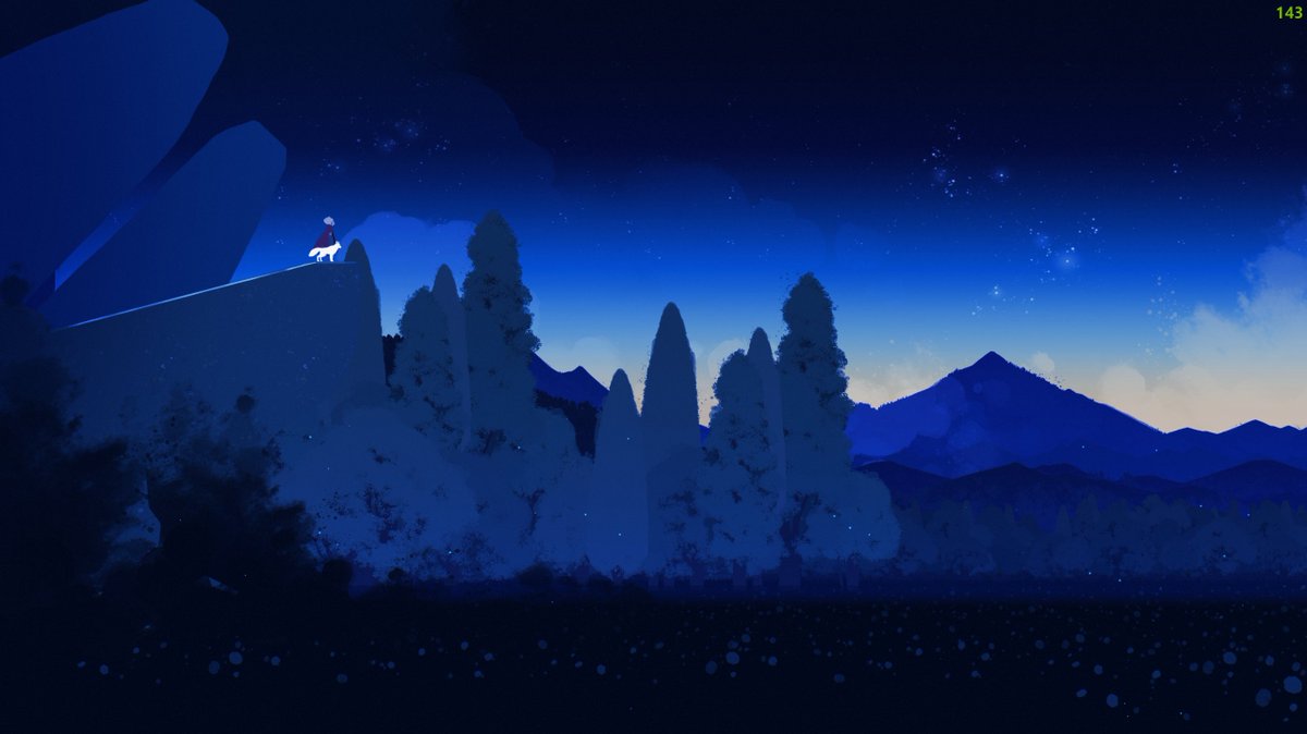 pitivier062's tweet photo. Après #LesFourmis je viens de terminer #Neva 
Une excellent et MAGNIFIQUE jeu indé (nominé aux #GameAwards2024 qui m'a fait penser à Okami... à Monument Valley... à Ori... et même à Detah Stranding hahaha. N'hésitez pas, foncez! https://t.co/1aHYnlRzdV