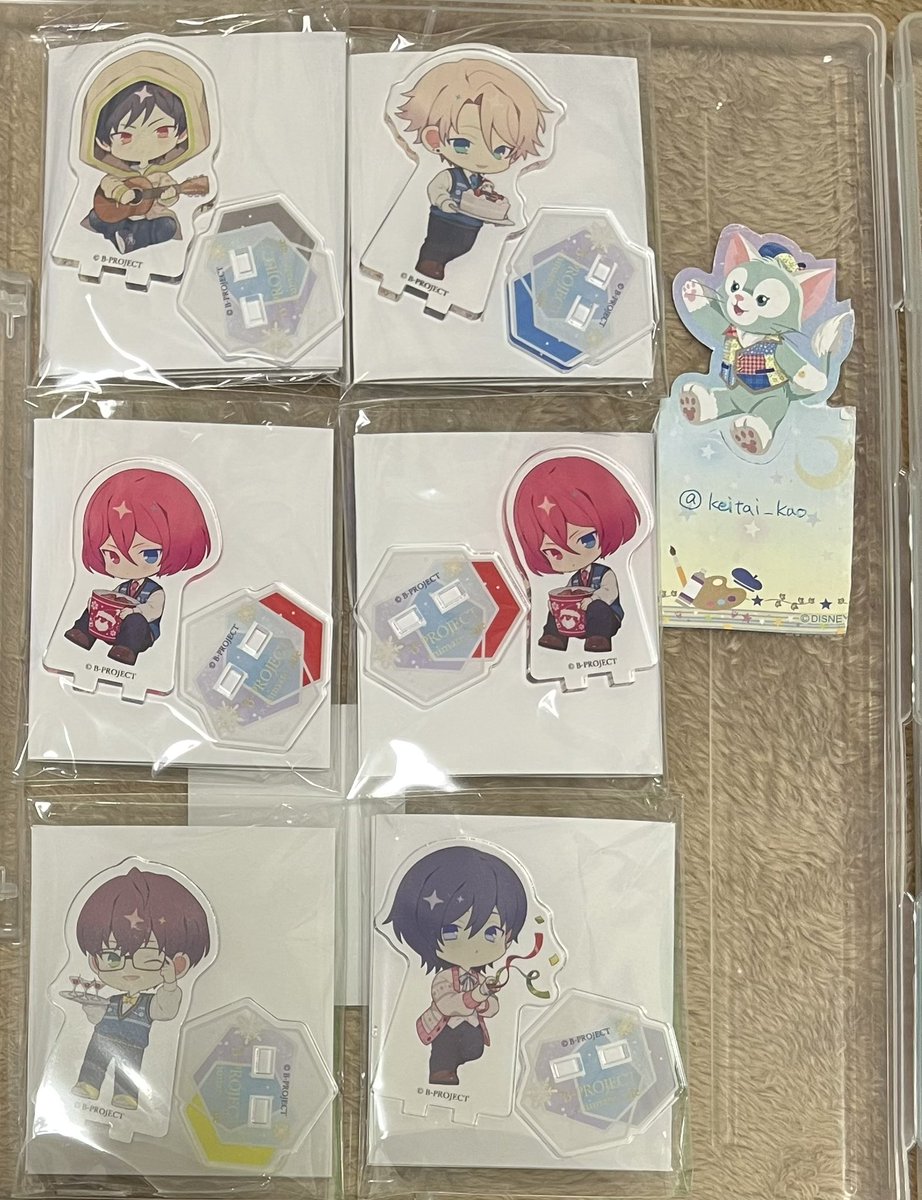 keitai_kao's tweet photo. 【交換】 Bプロ B-project アニカフェ アクスタ クリアカード

譲）アクスタ 金城 増長 音済2 釈村 唯月
クリアカード 北門 金城 増長 野目 王茶利 唯月 殿

求） 愛染

郵送希望
宜しくお願いいたします。 https://t.co/Vj67KNrRvd