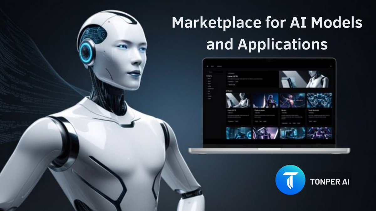 TonperAI's tweet photo. Marketplace for AI Models and Applications

AI Model Marketplace: Creating a marketplace where developers can buy and sell AI models and applications, with Tonper AI taking a commission on each transaction.

Plugins and Extensions: Offering additional plugins and extensions for the platform, available for purchase to enhance functionality.

#TonperAi