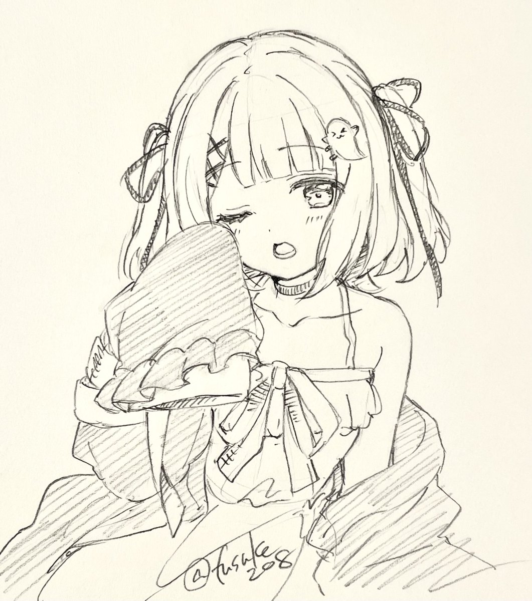 いずれ色まで塗りたい(願望)練習描き 