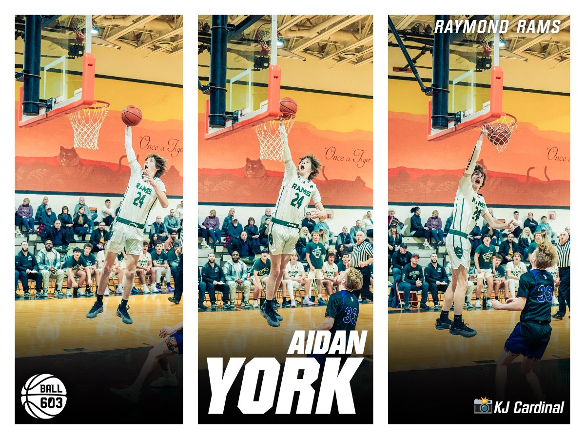 Raymond's Aidan York throws one down at The Bash on Friday night...