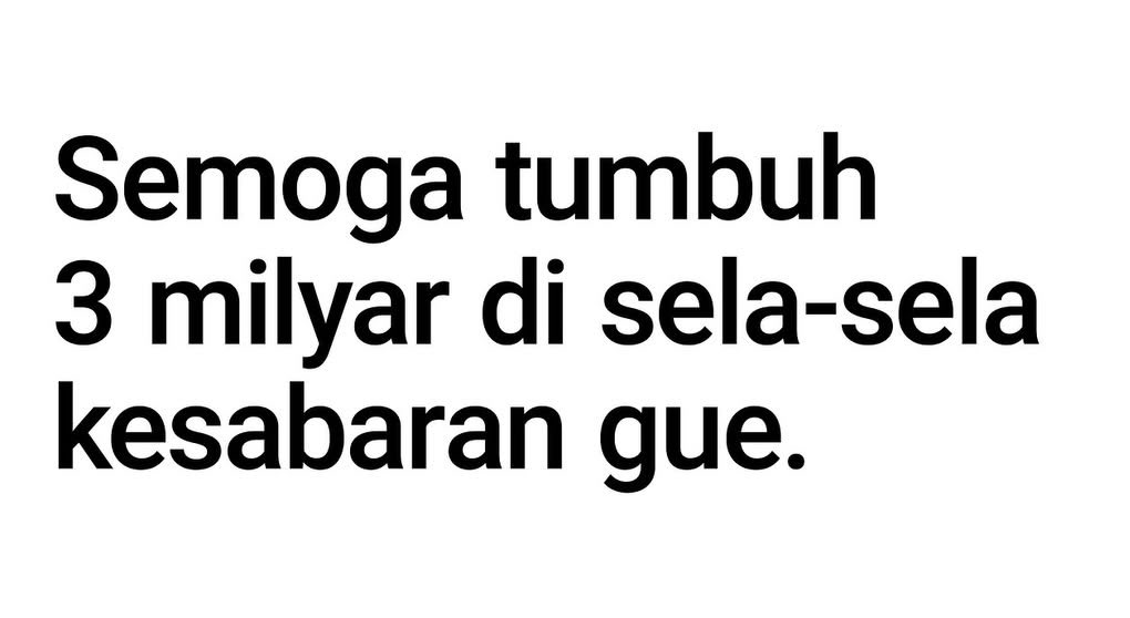 aphrodinate's tweet photo. 5 milyar juga gpp sih https://t.co/us1PugzAJz