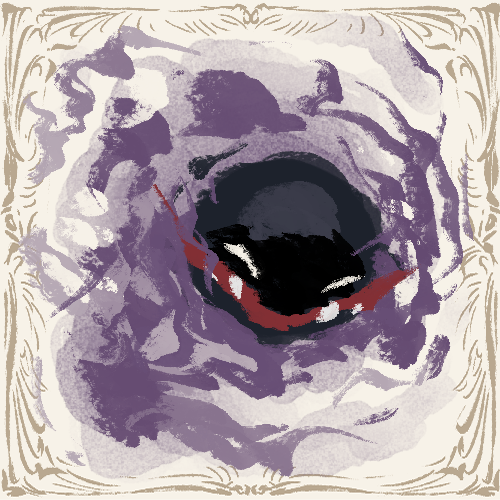 Kaoskiam's tweet photo. Ghastly line [redo] #pokemonfanart https://t.co/krTvmkaohN