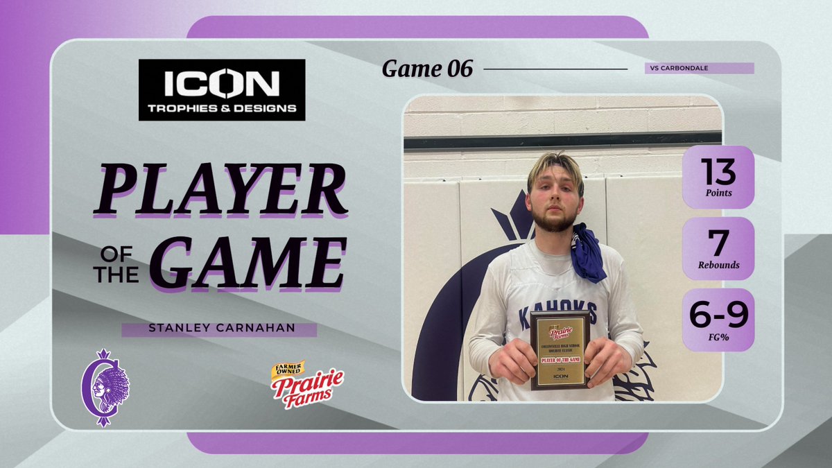 Holiday Classic (@classictorny) on Twitter photo The Game 6 Player of the Games goes to Stanley Carnahan of <a href="/kahokmenshoops/">Kahoks Basketball</a> in their 64-31 win! The Game 6 Player of the Games goes to Stanley Carnahan of <a href="/kahokmenshoops/">Kahoks Basketball</a> in their 64-31 win!