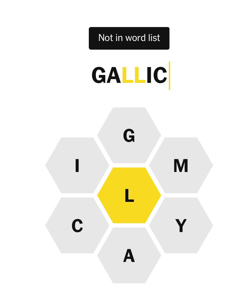 Xenophobe much, Spelling Bee?