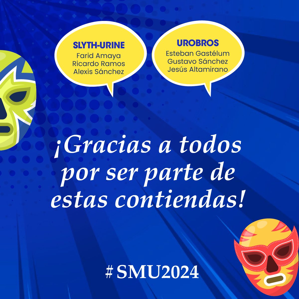 ¡Gracias a todos los participantes que hicieron de estas contiendas un momento único de aprendizaje! 

#ContiendaSMU #TopMomentosSMU #Urología #UrologiaEnMovimiento #SMU24
