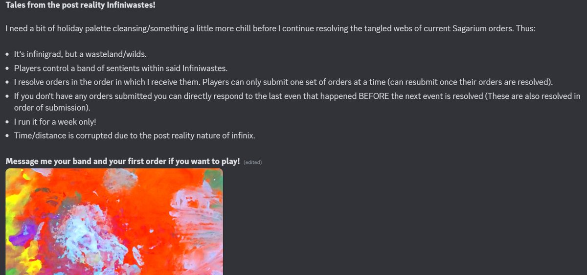 Open to twitter people if any interested: