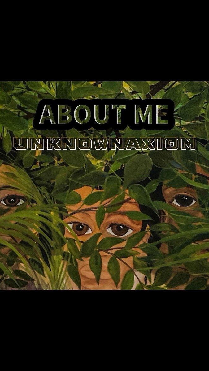 About Me 

(Prod.PyroZ-5) 

OUT NOW ALL PLATFORMS 

Artwork : @unknownaxiom_ @Truthingram_ 

music.apple.com/us/album/about…

#unknownaxiom #music #love #hiphop #rap #art #musician #dj #artist #rock #singer #instagood #unknownaxiom #dance #instagram #livemusic #photography #party