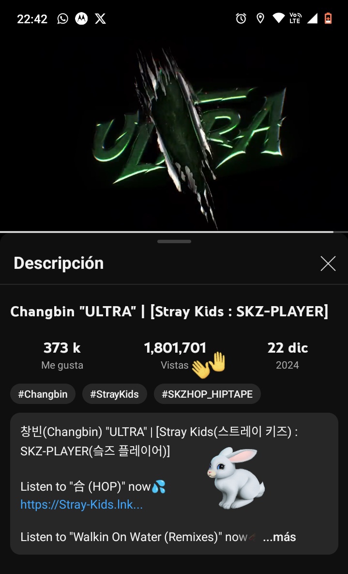 iLinogirl's tweet photo. 💚 PROYECTO 2M PARA ULTRA💚

STAYs! presten atención a este proyecto les toma 4 MINUTOS hacerlo, NO IGNOREN, es momento de darle la atención que merece nuestro Changbin!

#CHANGBIN_ULTRA 💪

Falta poco para los 2M 💪🏻💚 https://t.co/Vr7dBkPPjk