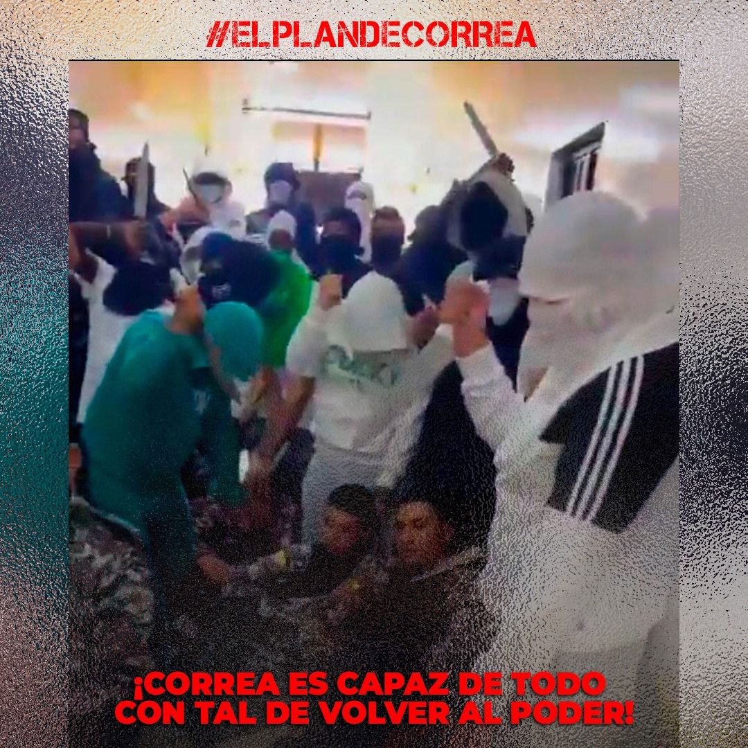 yeremibeth's tweet photo. Manipulación de la justicia Se manipuló la justicia y organismos de control como la Contraloría. #ELPLANDECORREA https://t.co/3pRFOCcJP1