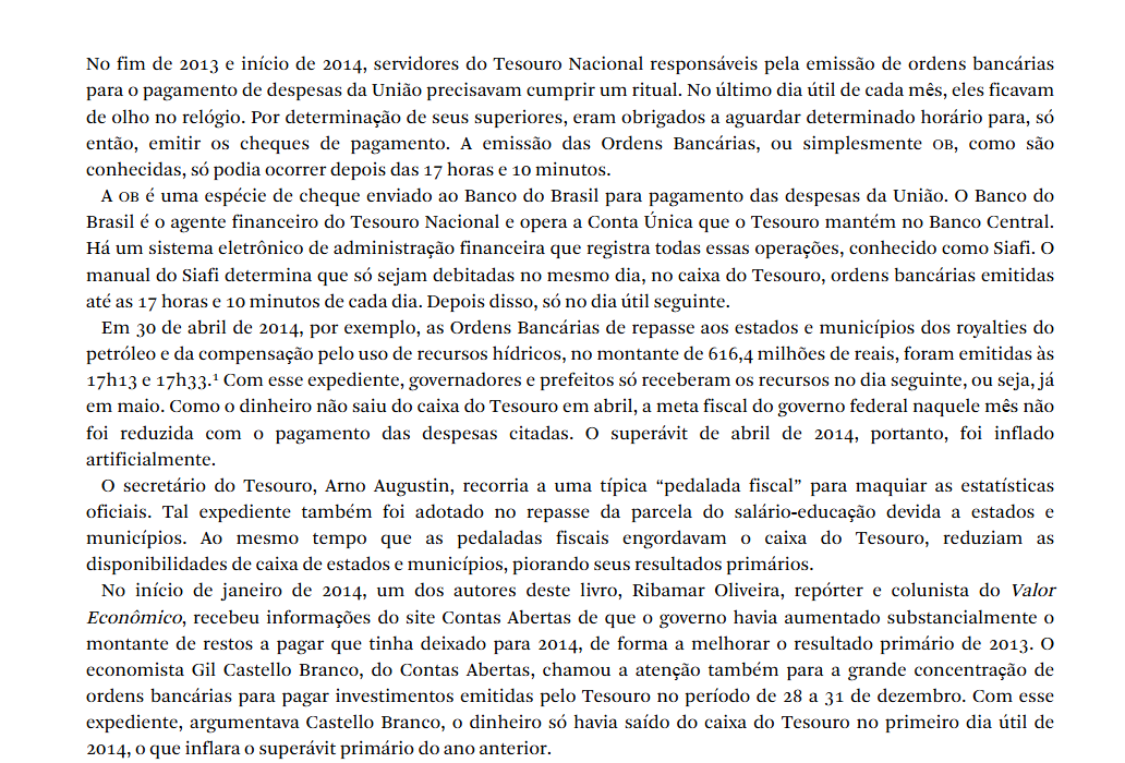 fernandorevers's tweet photo. Trecho do livro Anatomia de um desastre - Claudia Safatle, João Borges e Ribamar Oliveira https://t.co/rlFth7uu8d