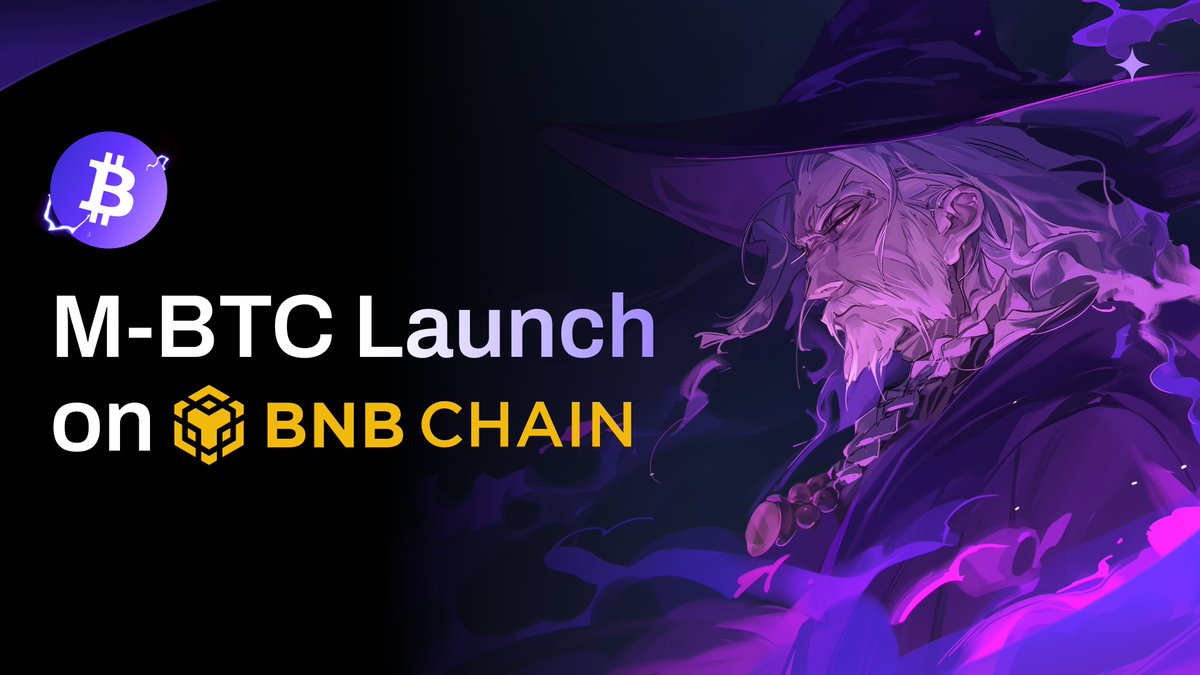M-BTC from <a href="/MerlinLayer2/">Merlin Chain</a> is now live on <a href="/BNBCHAIN/">BNB Chain</a>!

Users can now bridge M-BTC from <a href="/MerlinLayer2/">Merlin Chain</a> via <a href="/Protocol_Free/">Free</a> and participate in BTCFi activities on BNB Chain!

This collaboration marks an important step forward in expanding liquidity for M-BTC and advancing cross-chain