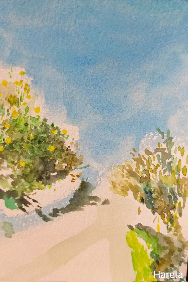 ときどきすごく時間のかかる絵を描きたくなる…
心穏やかになる点々作業で覚醒中です