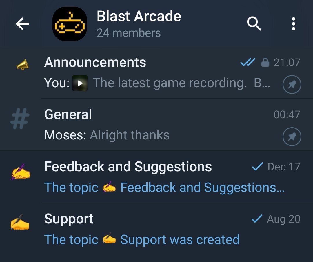 Having trouble with Blast Arcade or need assistance?

Join our Telegram support group for real-time help and answers to your questions: t.me/blast_arcade

Prefer self-research? Explore our in depth GitBook for all the details: blastdomains.gitbook.io/blastdomains/b…
