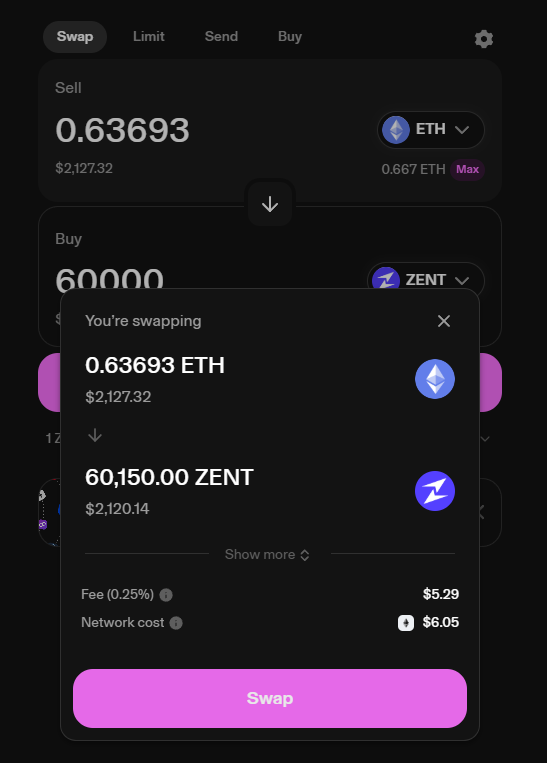 Rojankhzxr's tweet photo. I just did something crazy... 😳

again  😳

Promising future for @zentry in @Ronin_Network 

NOT FINANCIAL ADVICE https://t.co/iCnDZdstwq